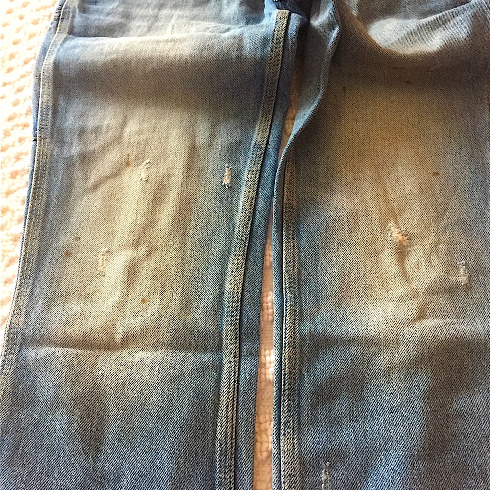 LEE Vintage Modern High Rise Dungaree Ankle Jeans - Picture 10 of 12